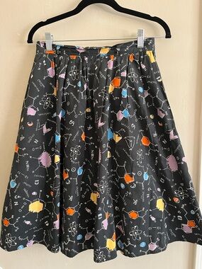 ModCloth Chemistry Science Elements Skirt Medium